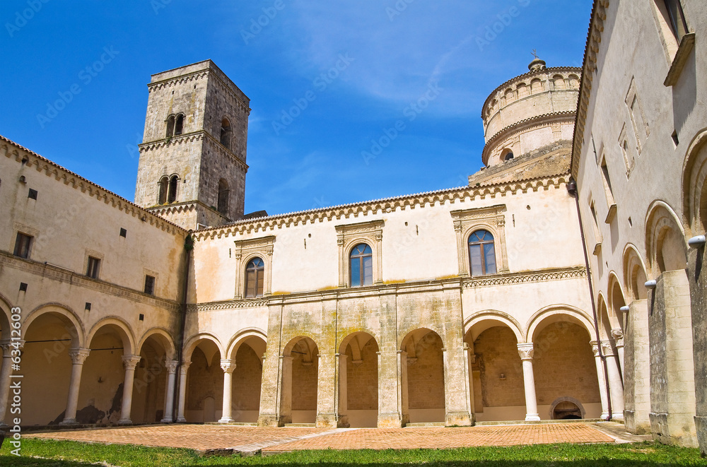 Abbey of St. Michele Arcangelo. Montescaglioso. Basilicata.