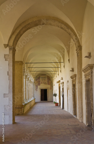 Abbey of St. Michele Arcangelo. Montescaglioso. Basilicata.