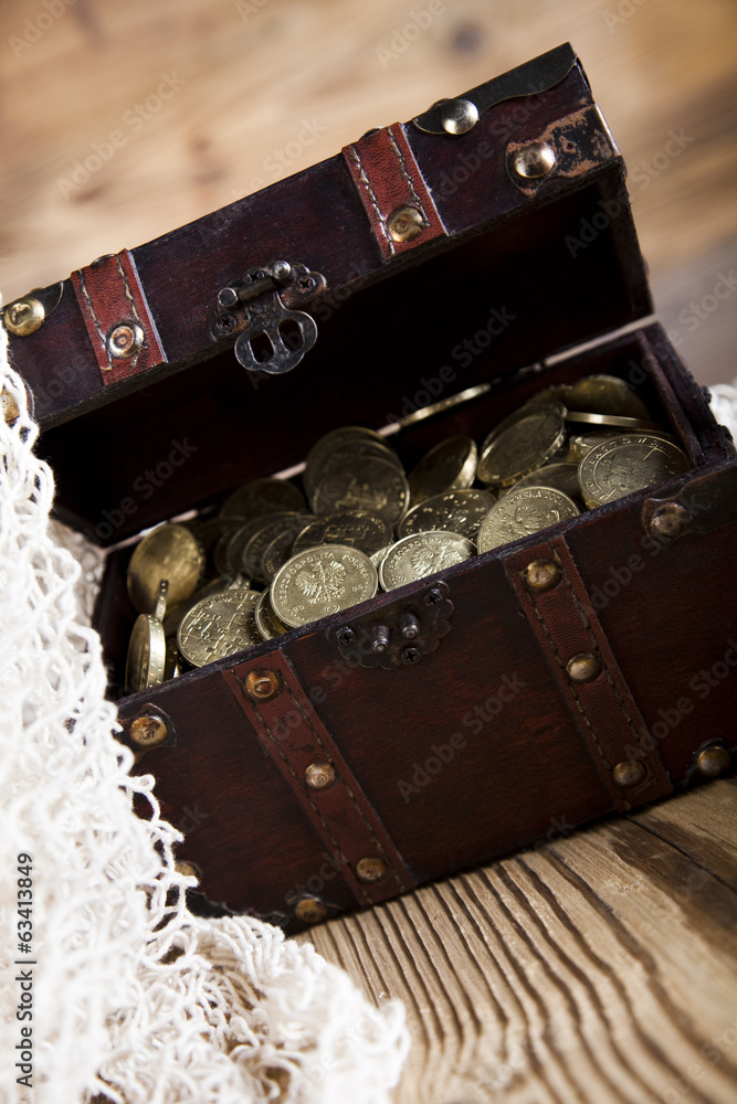 chest of gold, shells on the network chest of gold, shells on the network