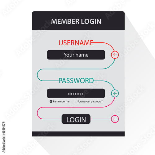 Member Login Design
