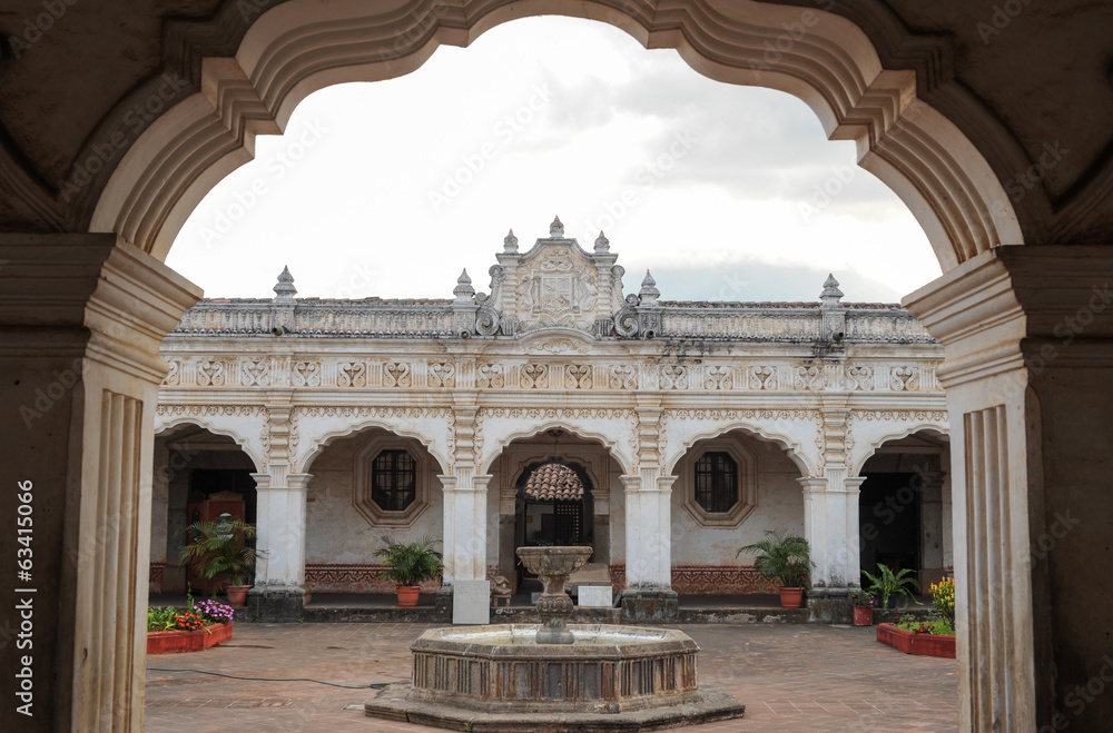 Fototapeta premium Colonial art museum of Antigua