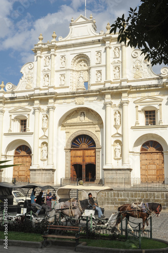 The cathedral of Antigua