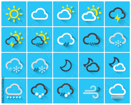 Icones Météo