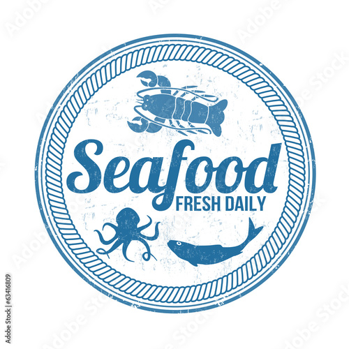 Seafood stamp