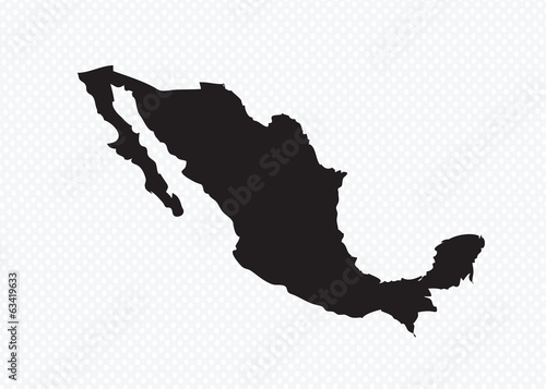 map of Mexico Decorative idea design