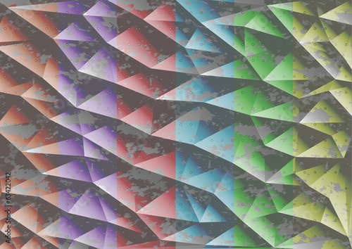 Abstract triangle background