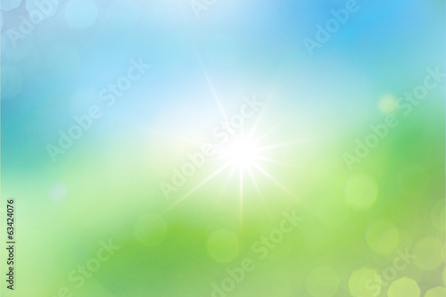 Grün Blauer Abstrakter Hintergrund