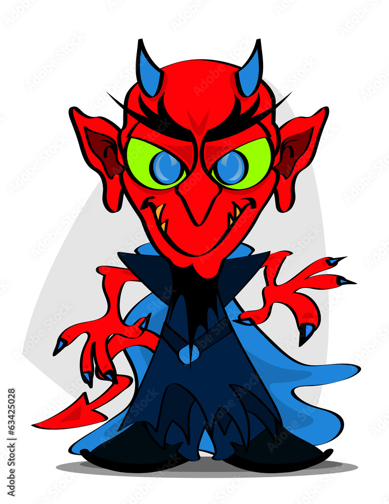 Diable Stock Vector | Adobe Stock 