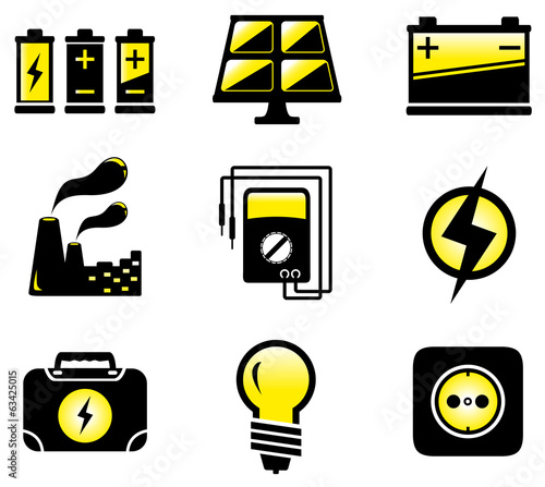 set electrical equipment