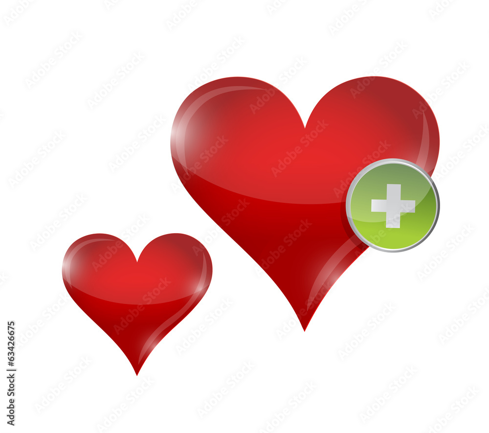 love hearts illustration design love hearts illustration design