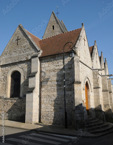 picturesque village of Fourges in Eure photo