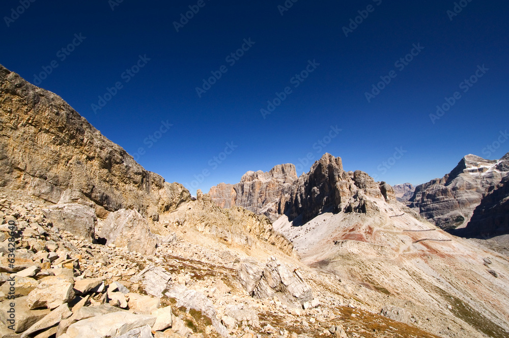 Tofana Di Dentro und Fanesgruppe - Dolomiten