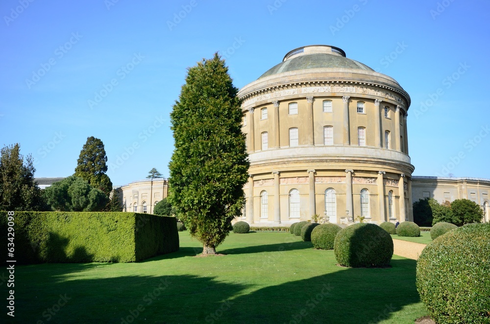 Ickworth House with Formal Garden