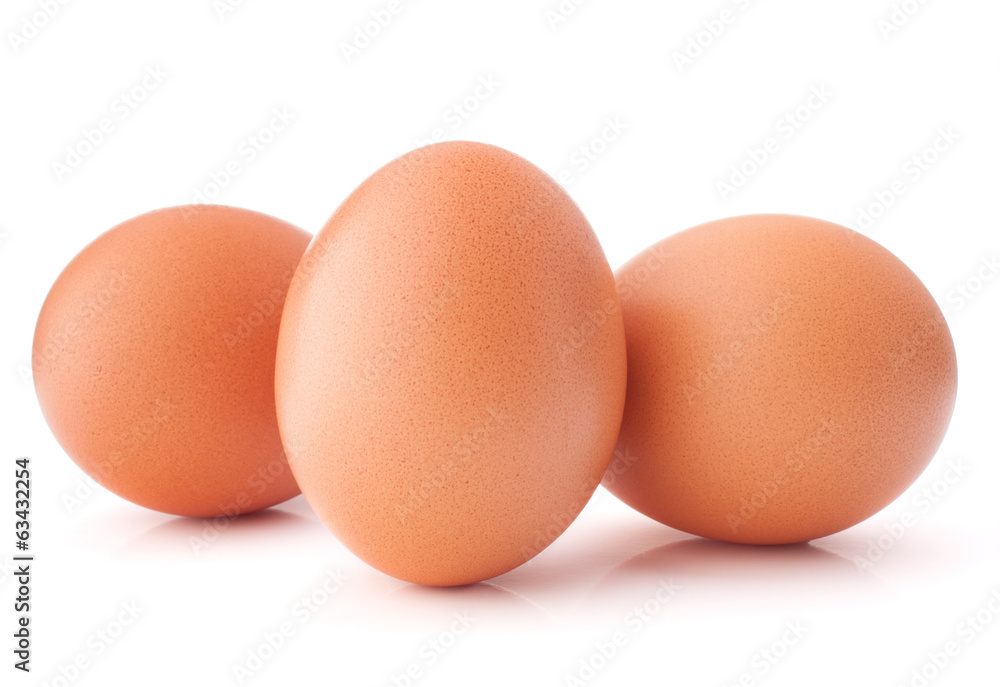 Egg isolated on white background cutout Egg isolated on white background cutout