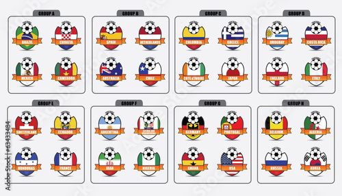 Badges of National Flags