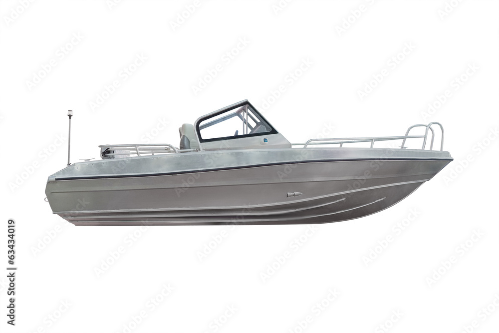 The image of motor boat The image of motor boat