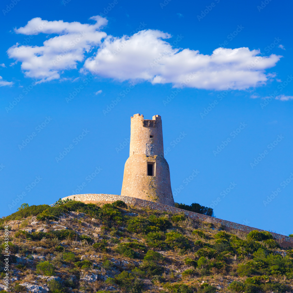 Denia Torre del Gerro tower Mediterranean Alicante