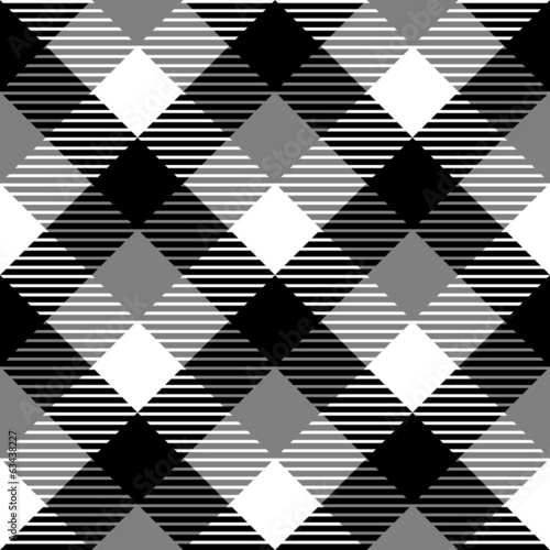 Checkered gingham fabric se...