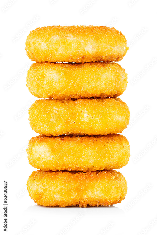 chicken nuggets isolated chicken nuggets isolated