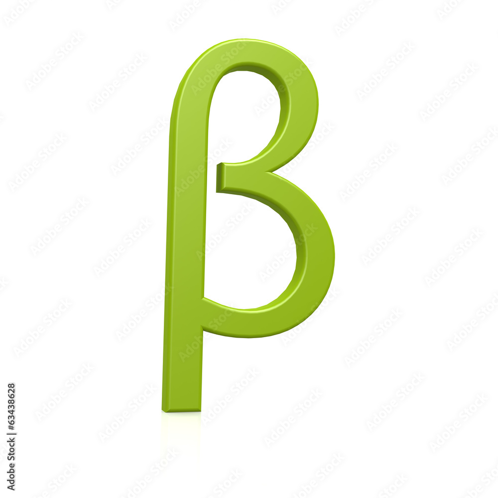 Obraz premium Green beta