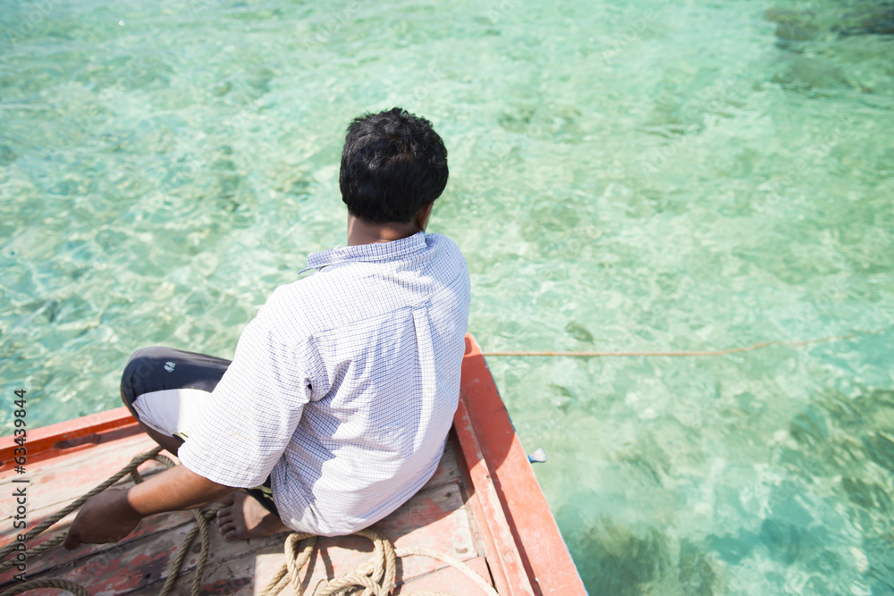 Fototapeta premium Fisherman