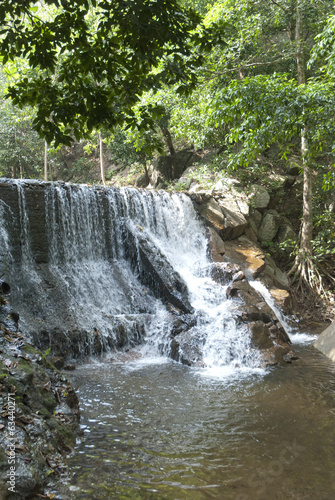 waterfall in the forest of Thailand