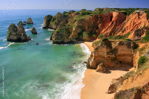 Ponta de Piedade in Lagos, Algarve region, Portugal