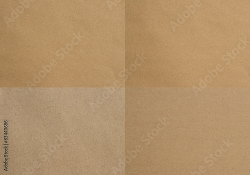 Set Cardboard sheet of paper