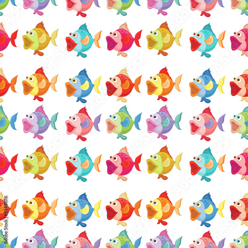 A seamless design of fishes