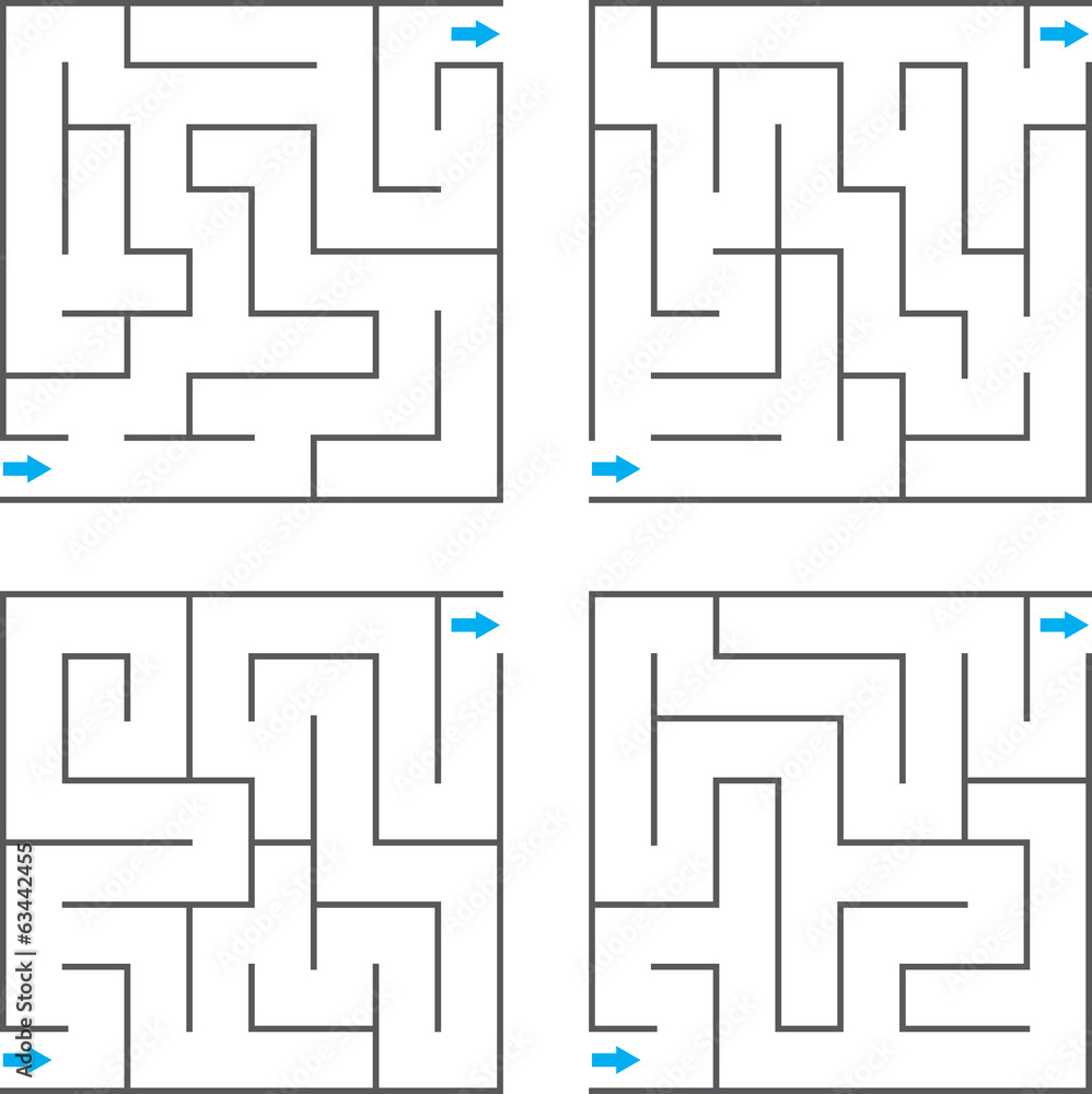 Vector maze
