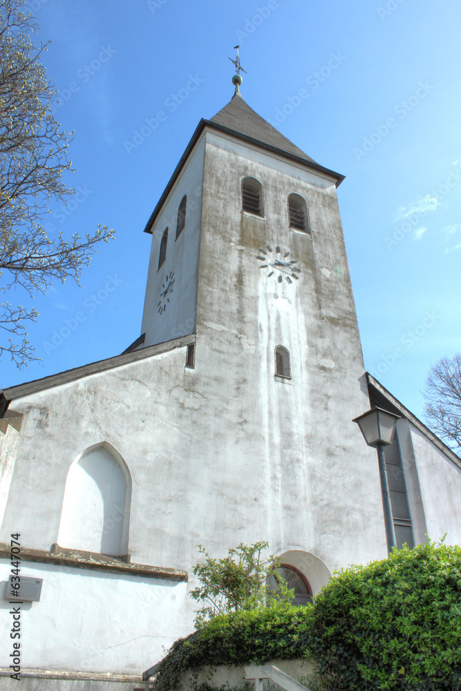 Fototapeta premium Evangelische Kirche Ruhrort Beeck Duisburg