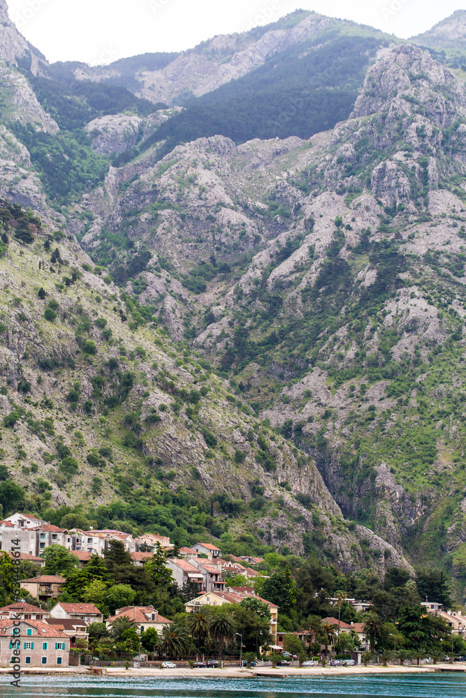 Fototapeta premium Resorts on Montenegro Coast