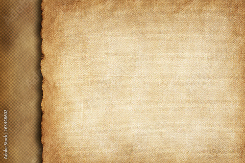 Handmade paper sheet background or texture