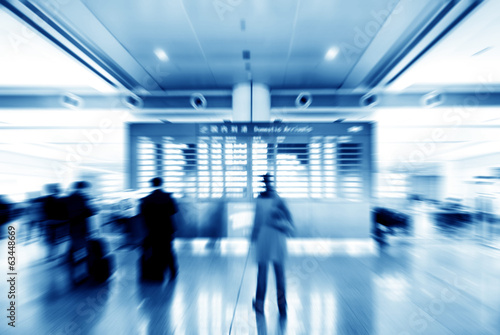 Passengers in the Airport