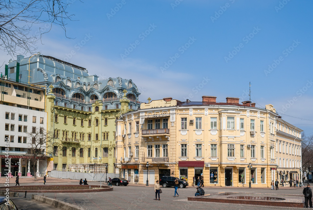 Odessa city center. Ukraine