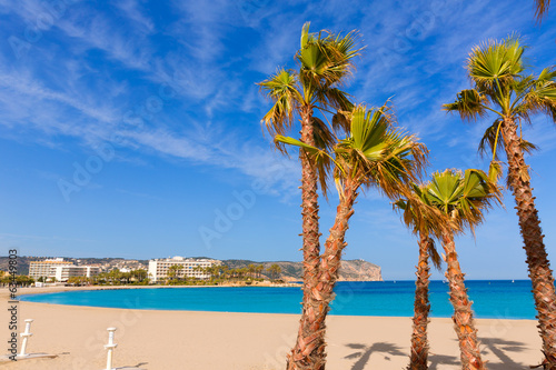Javea Xabia playa del Arenal in Mediterranean Spain © lunamarina