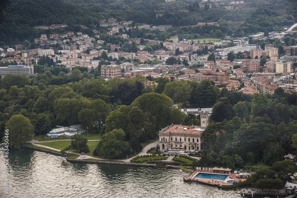 Fototapeta premium lago di como