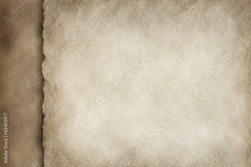 Handmade paper sheet background or texture