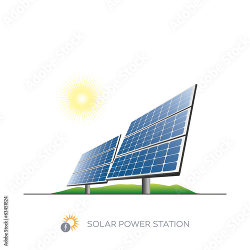 Solar power station