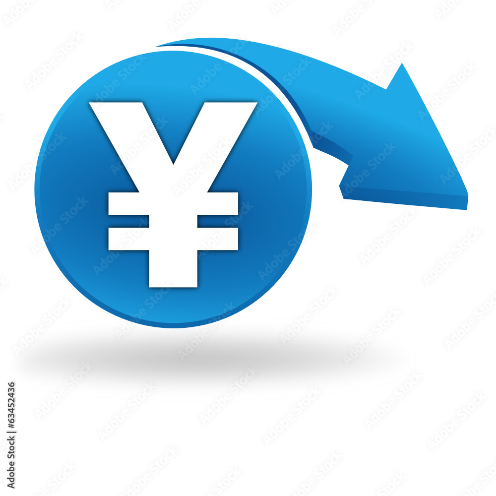 yen sur bouton bleu yen sur bouton bleu