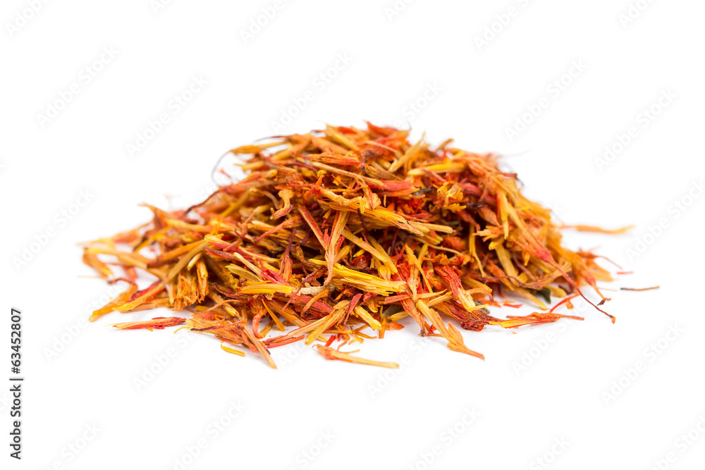 Fototapeta premium Pile saffron spice