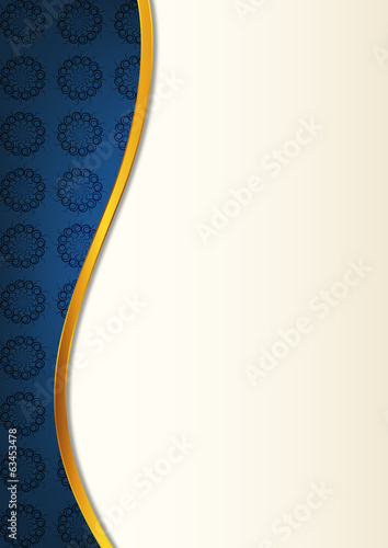 Abstract blue background