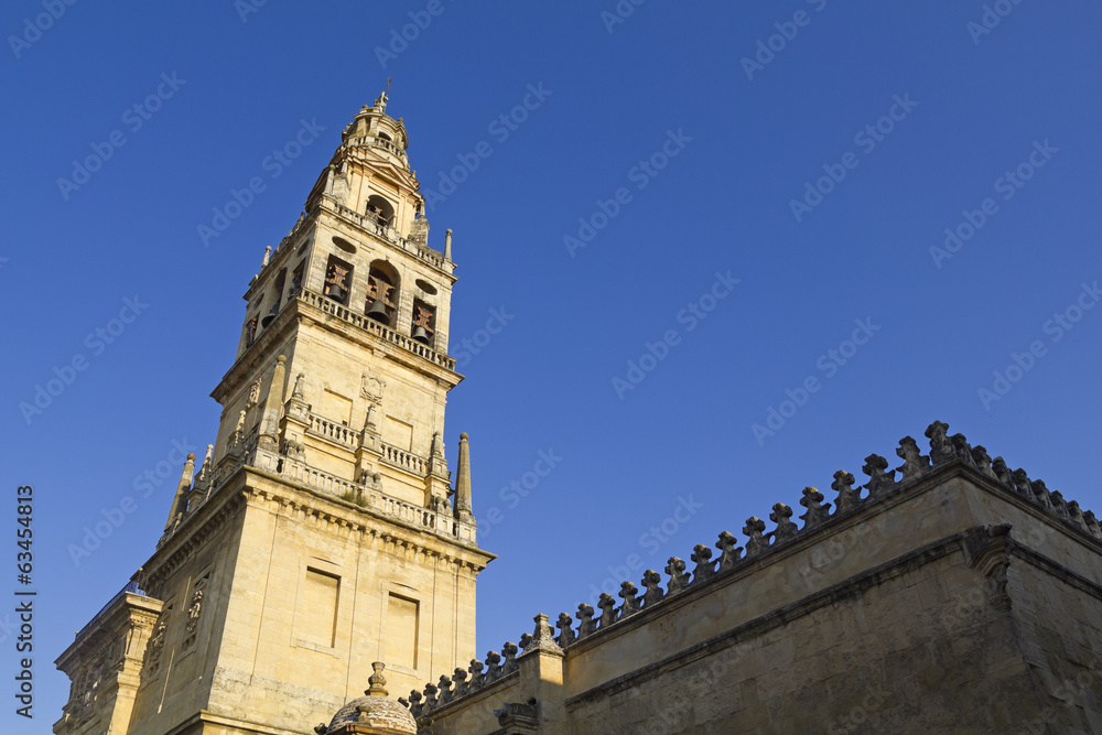 Belfry of the cathedral-mosque of Cordoba