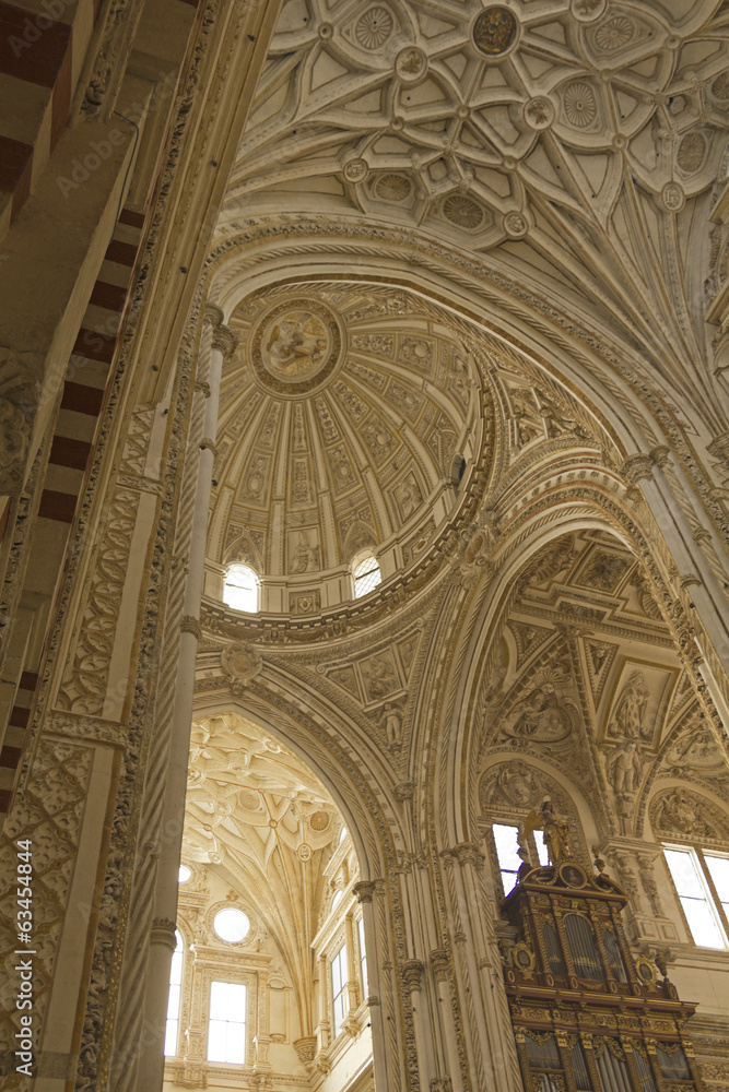 Interior Cathedral-mosque of Cordoba