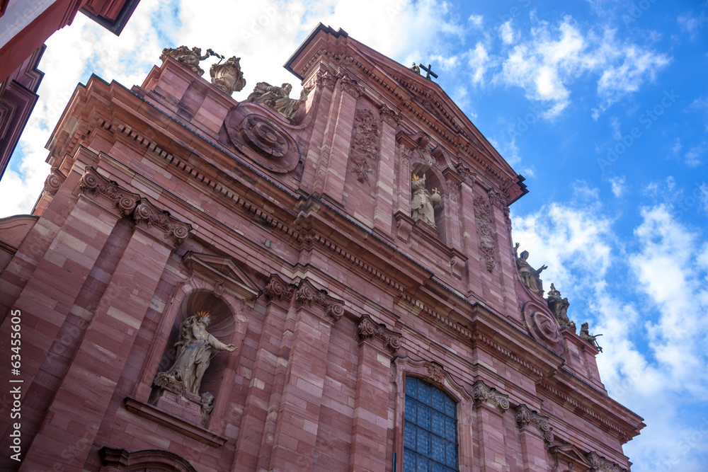 Jesuiten church in Heidelberg