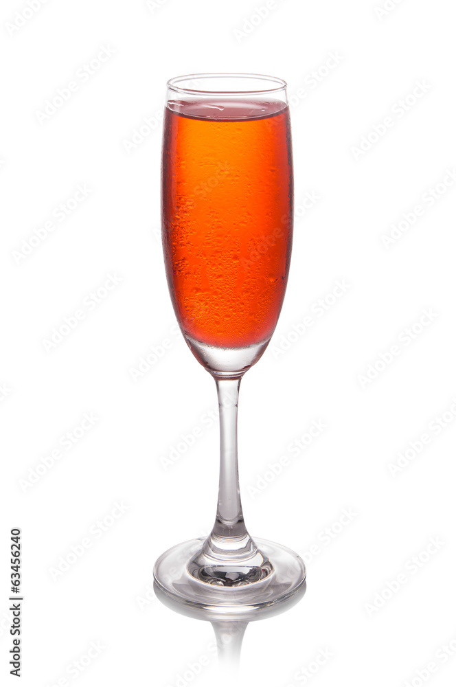 champagne glass isolated on white background champagne glass isolated on white background