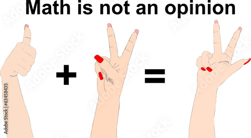 La matematica non è un'opinione