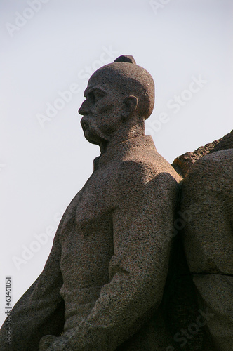 Kiev: dettaglio del museo all'aperto della Grande guerra patriot photo