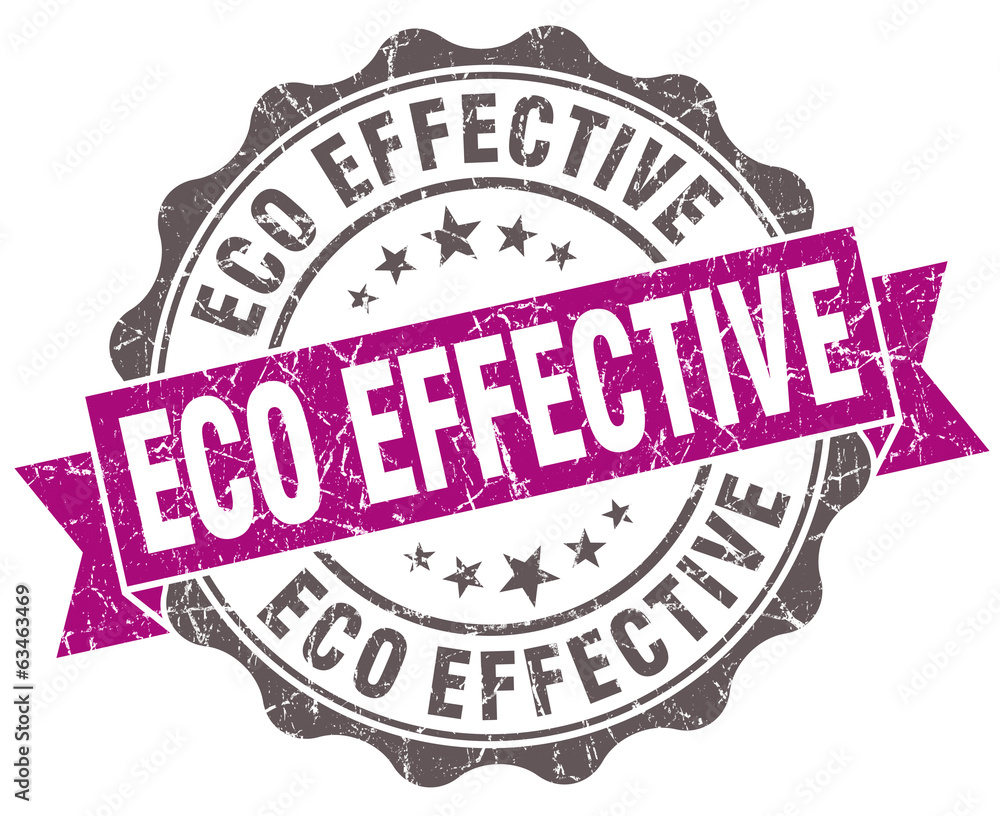 Eco effective violet grunge retro style isolated seal Eco effective violet grunge retro style isolated seal