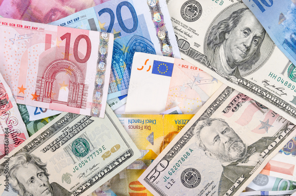 Obraz premium Currencies